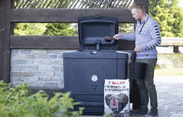 Kompostavimas privačių namų ūkiuose ir daugiabučių bendrijose