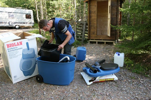 Biolan Skysčius atskiriantis sausasis tualetas