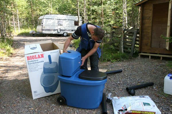 Biolan Skysčius atskiriantis sausasis tualetas