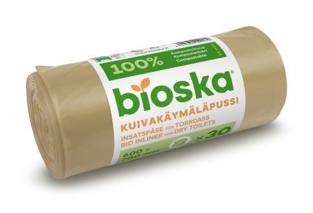 Biologiškai suyrantis maišelis Bioska Dry Toilet