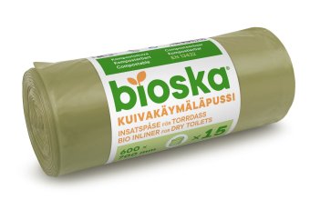Biologiškai suyrantis maišelis Bioska Dry Toilet